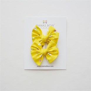 Mini Fırıldak Set // Yellow Mini Flower