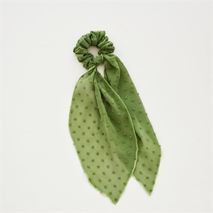 Scarf Scrunchie // Army Green
